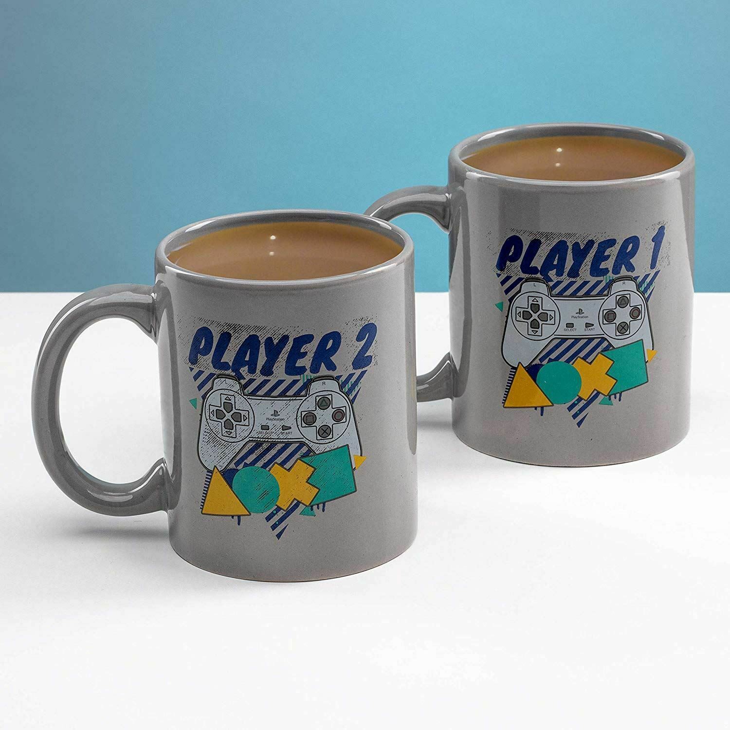 PLAYSTATION - PLAYER ONE AND PLAYER TWO Mug set 300ml