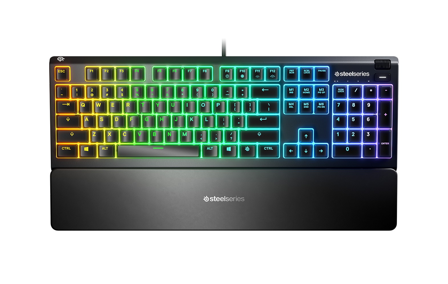 Steelseries Apex 3 membraninė RGB klaviatūra (US)