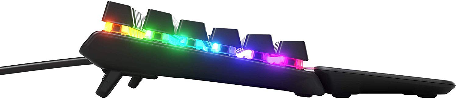 Steelseries Apex 5 mecha-membraninė RGB klaviatūra (US)