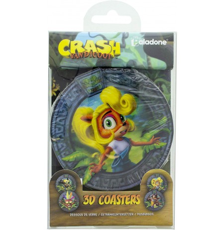 Crash Bandicoot 3D Coasters