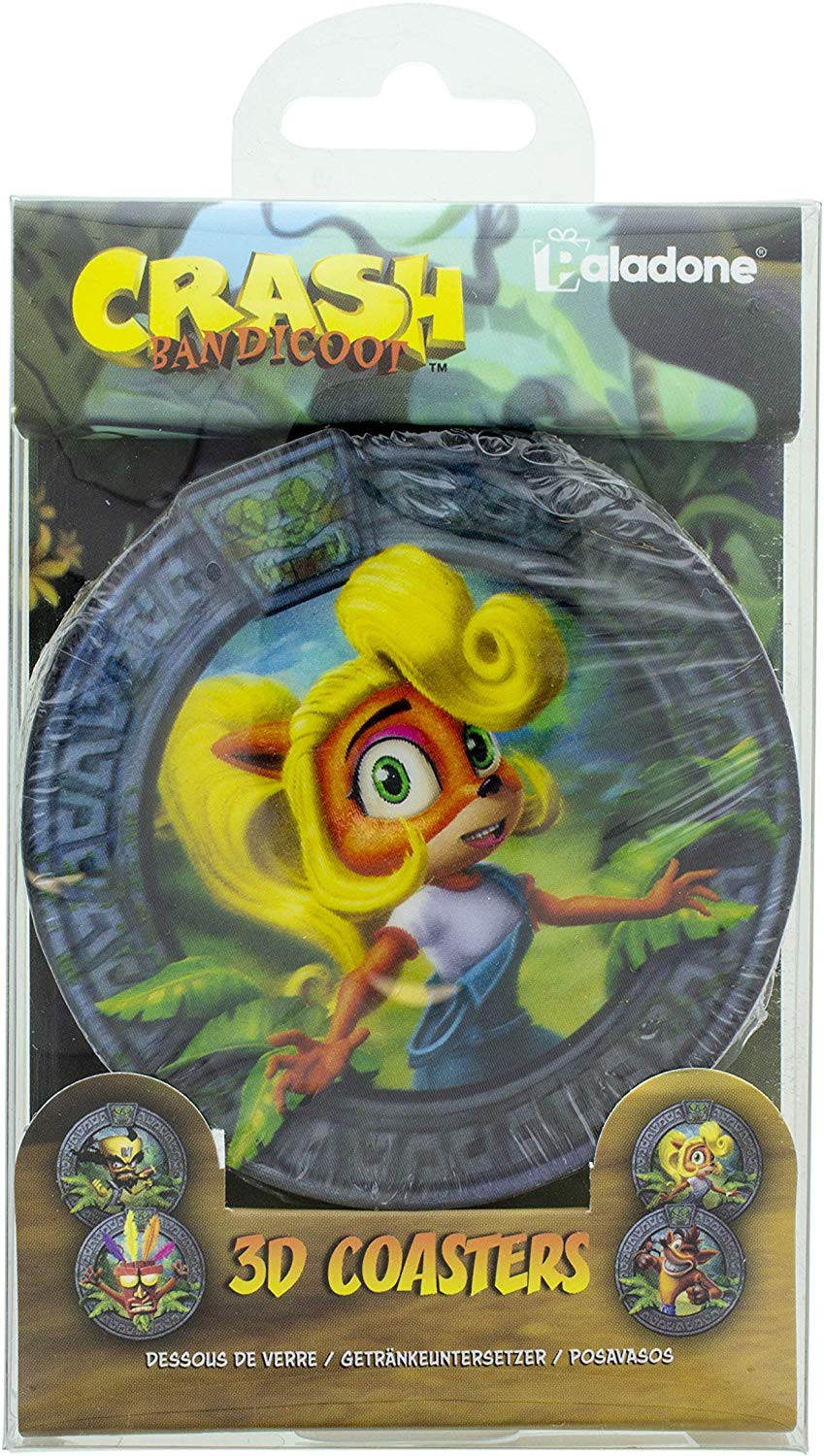 Crash Bandicoot 3D Coasters