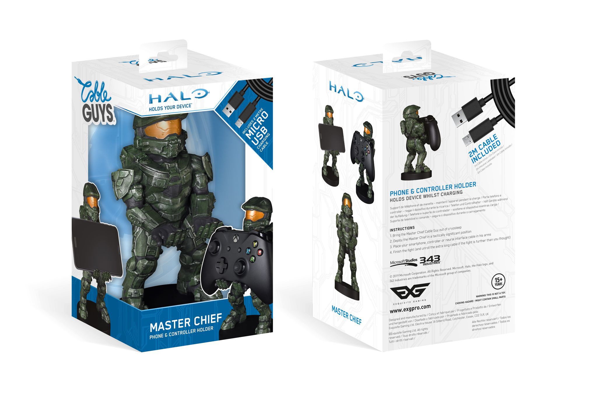 Halo Master Chief Cable Guy stand