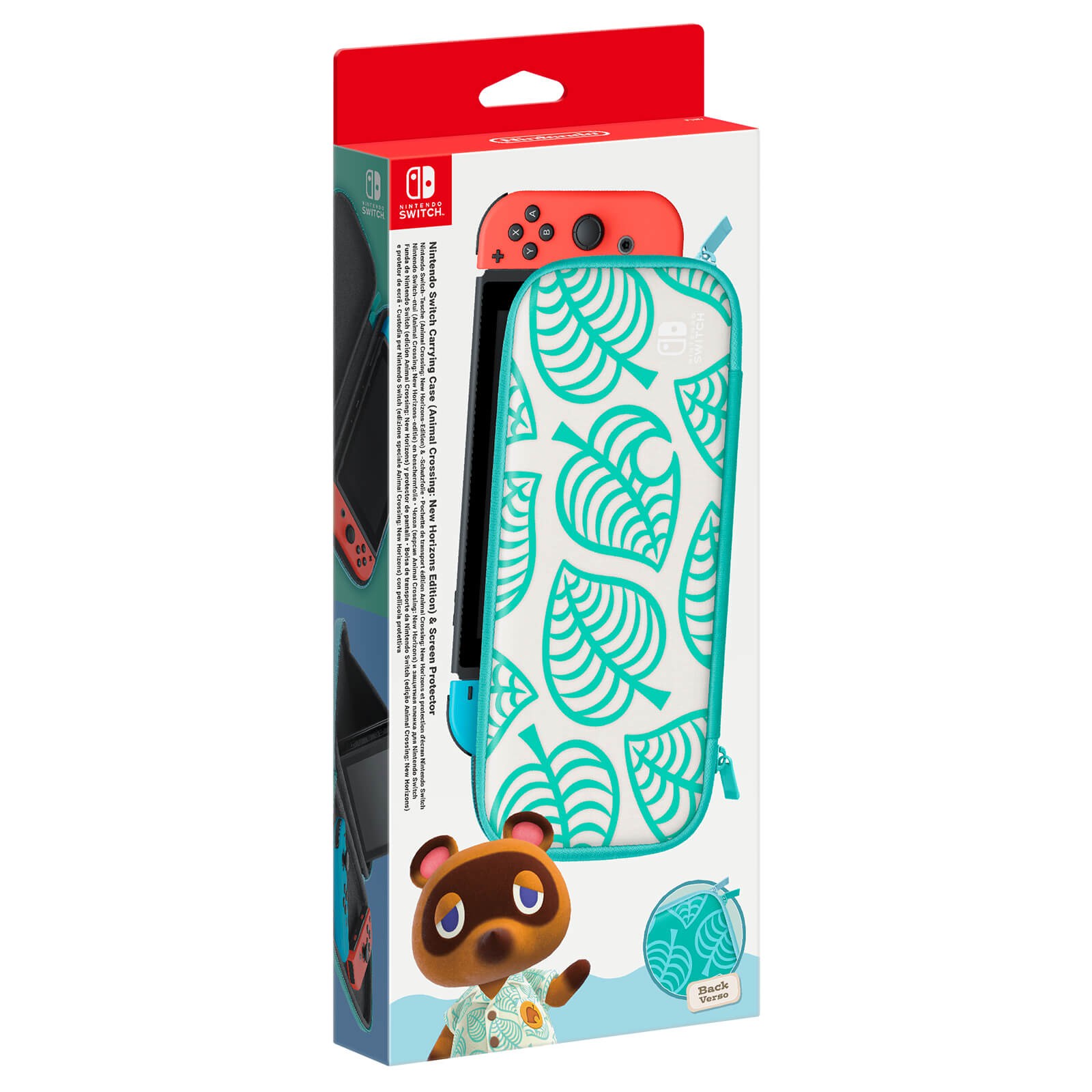 Nintendo Switch Animal Crossing: New Horizons Carrying Case & Screen Protector