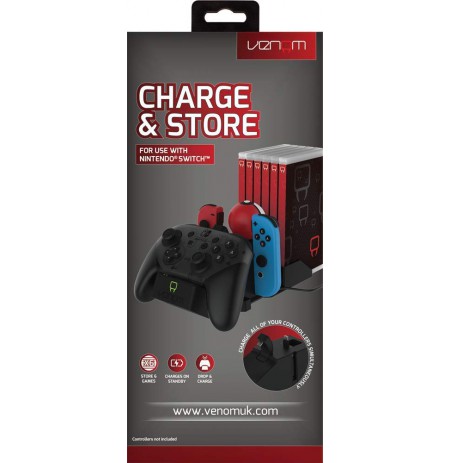 Venom Switch Multi Controller Charge & Store Dock (Nintendo Switch)
