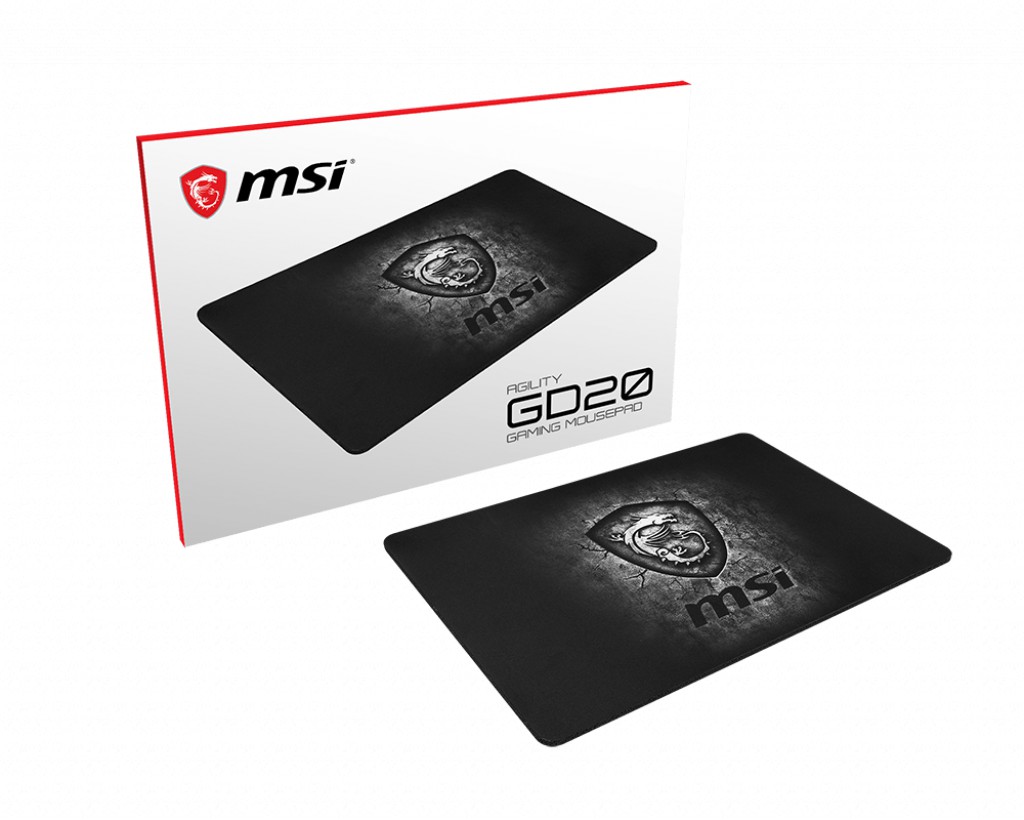 MSI AGILITY GD20 mouse pad| 320x220x5