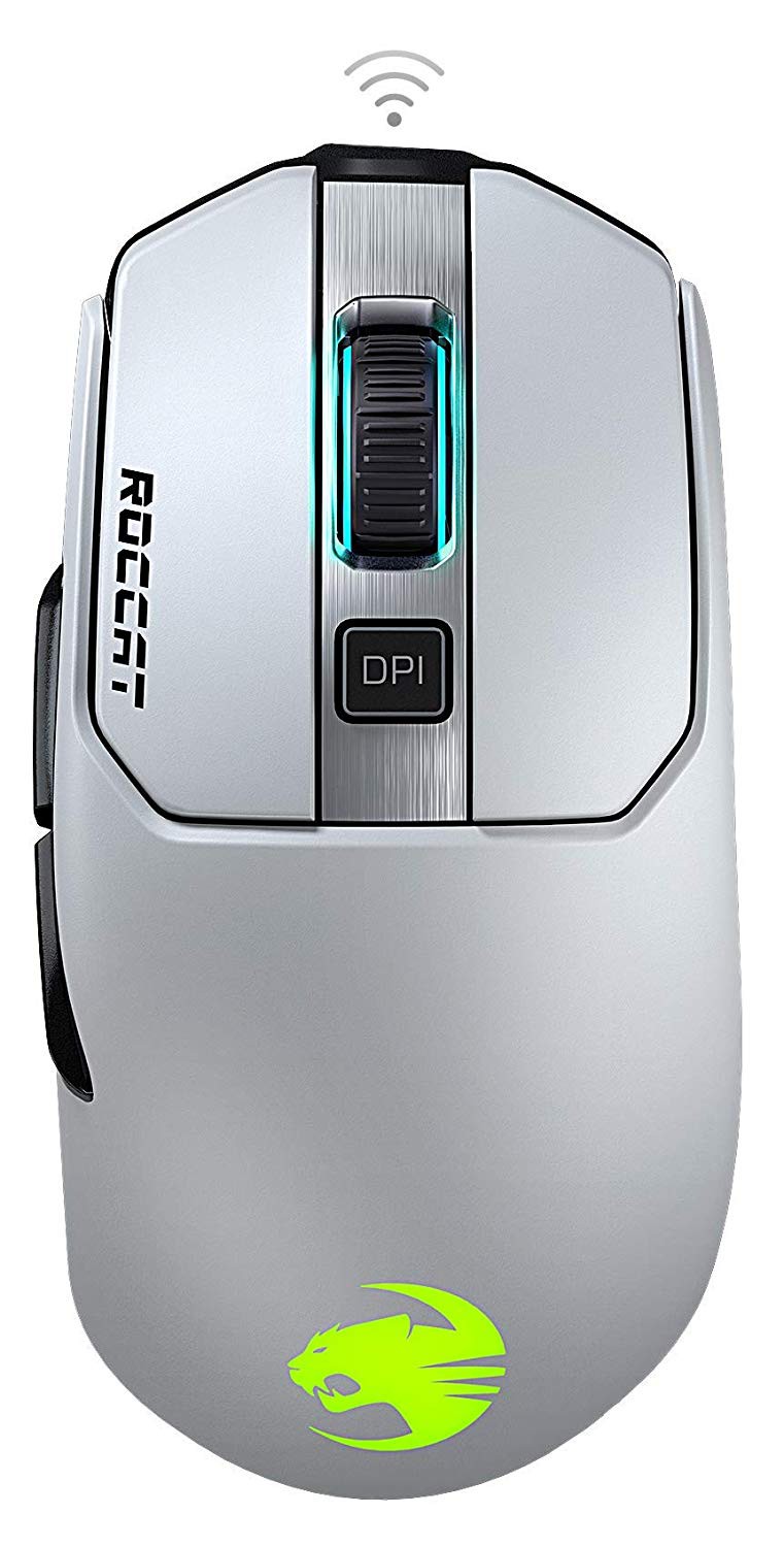 ROCCAT Kain 202 AIMO RGB white wireless mouse | 16000 DPI