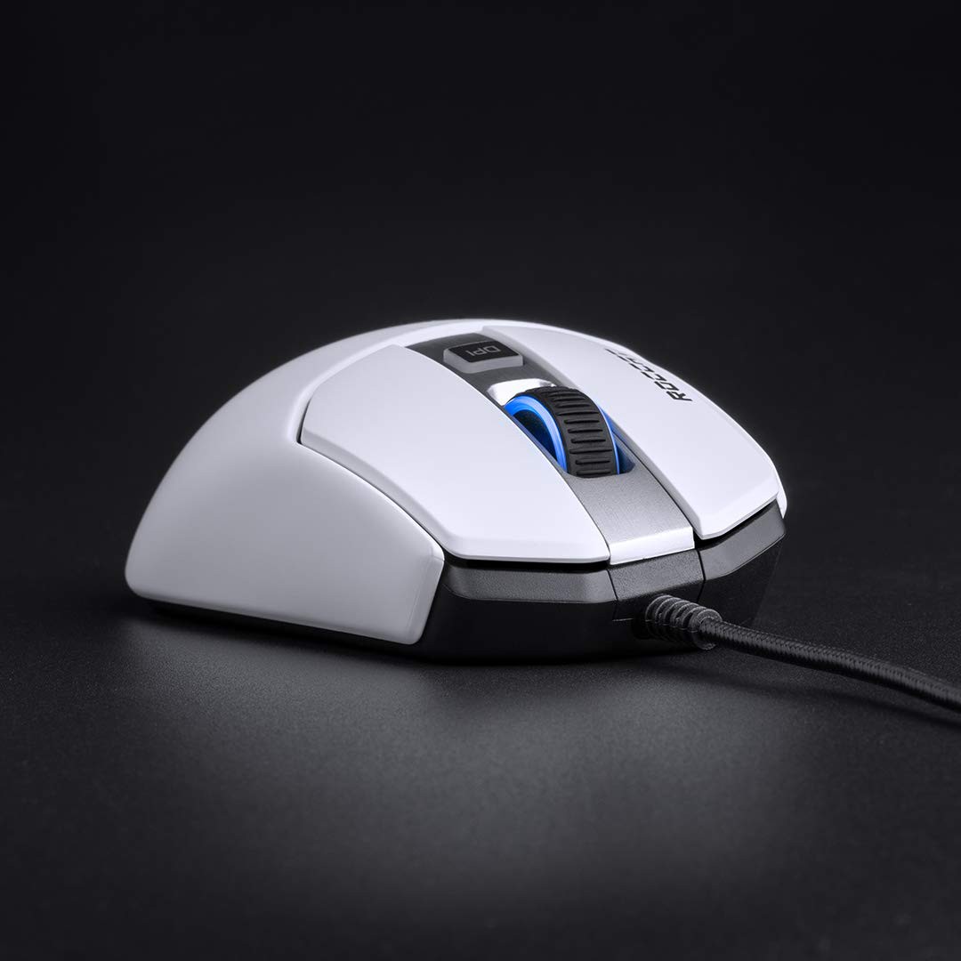 ROCCAT Kain 122 AIMO RGB white wired mouse | 16000 DPI