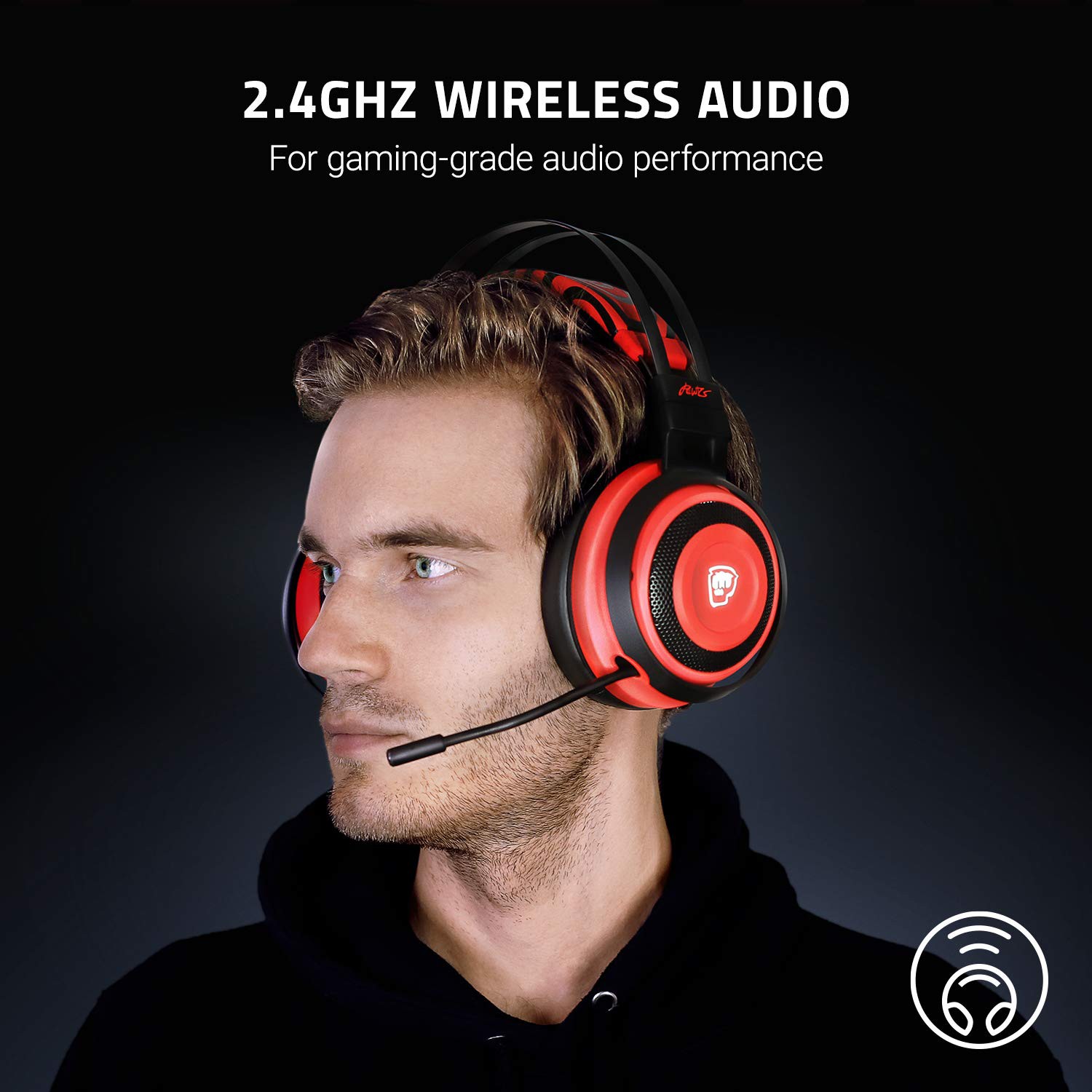 RAZER NARI Ultimate PEWDIEPIE edition wireless headset