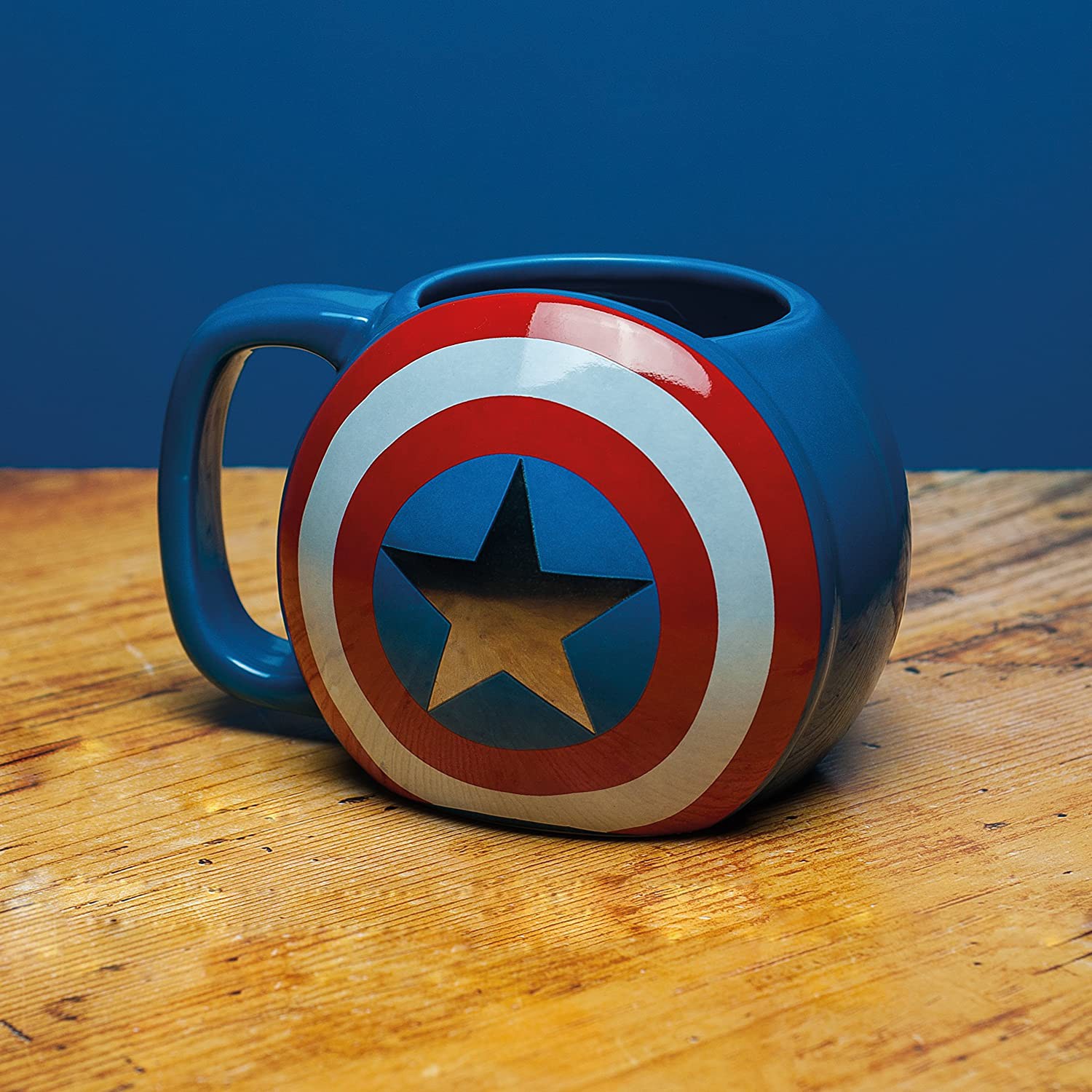 Captain America Shield 3D Mug