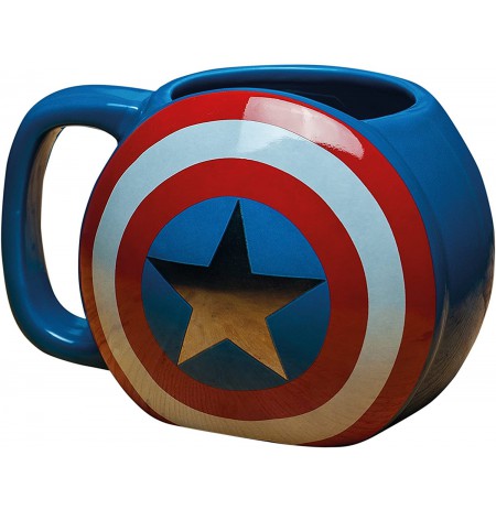 Captain America Shield 3D puodelis 