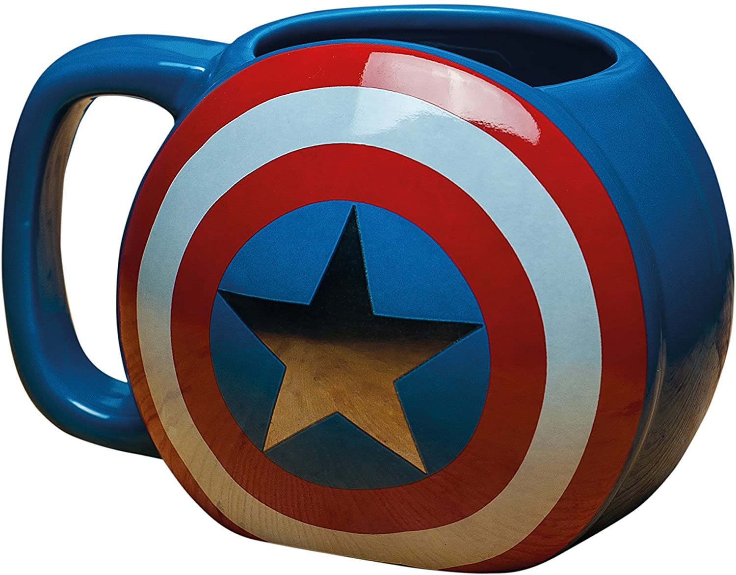 Captain America Shield 3D Mug