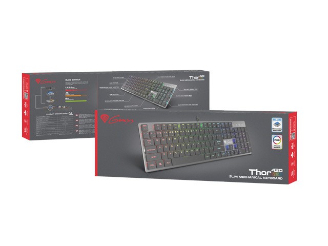GENESIS THOR 420 RGB mechabical keyboard (US)