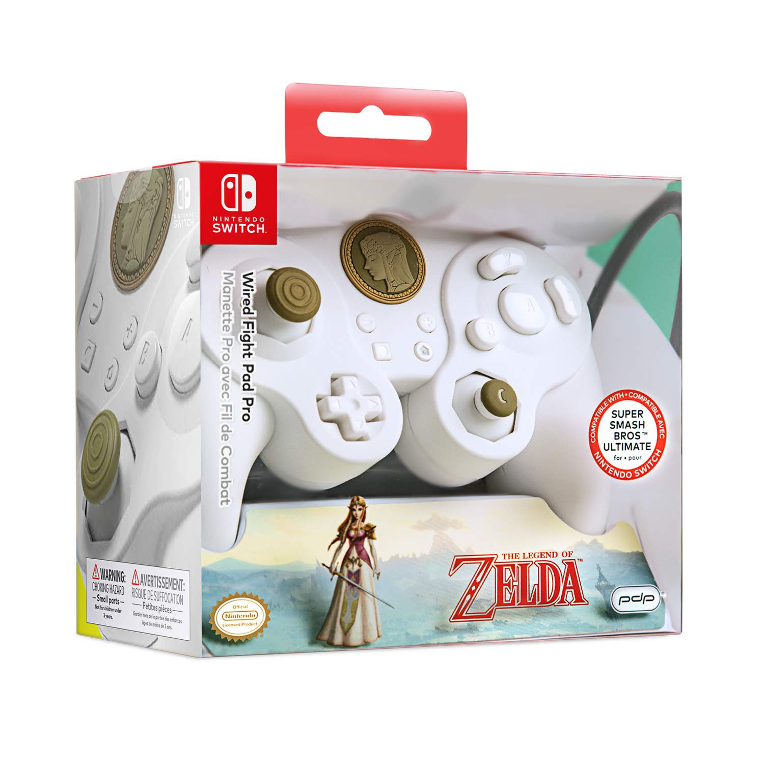 PDP wired Fight Pad Pro - Special Edition Zelda For Nintendo Switch