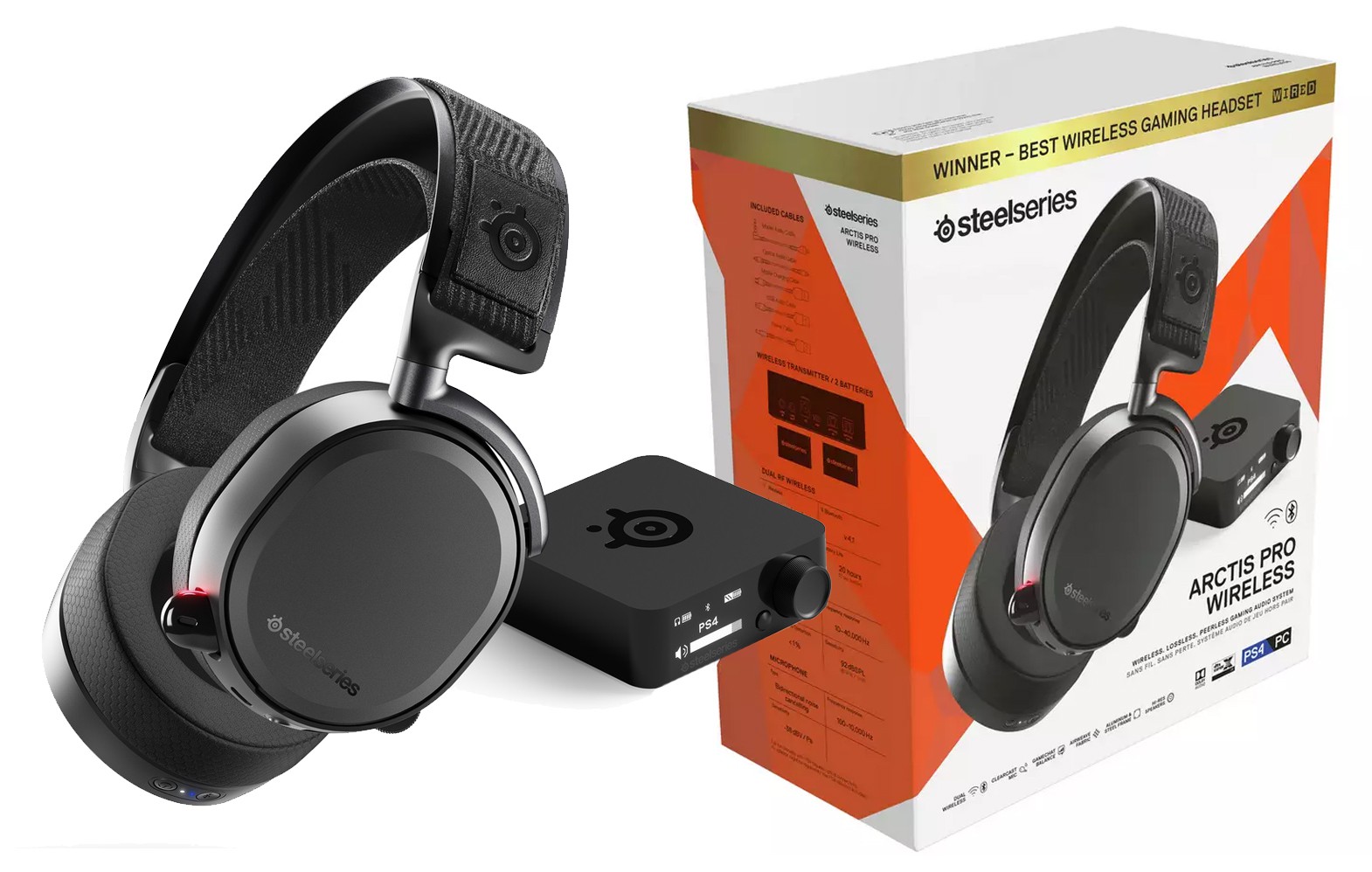 Steelseries Arctis Pro Wireless Black gaming headset