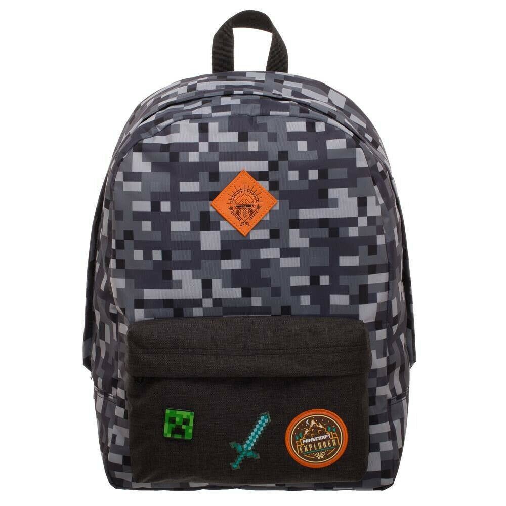 Minecraft Camo Backpack