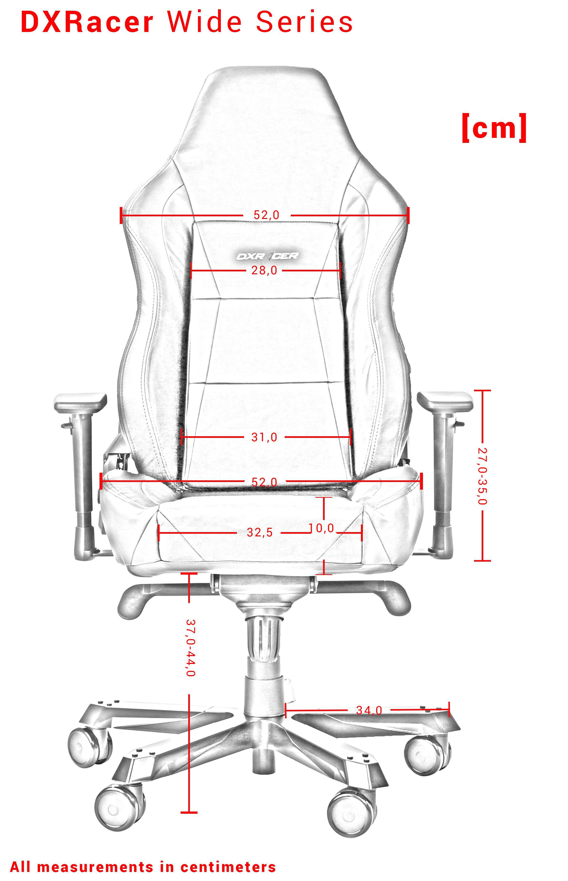 DXRACER WORK SERIES W0-NR RED GAMING CHAIR