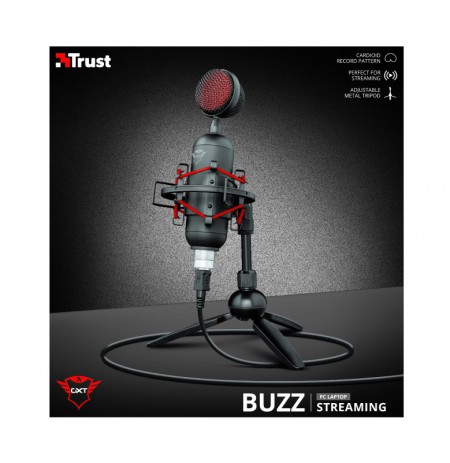 TRUST GXT 244 Buzz Streaming Microphone | USB