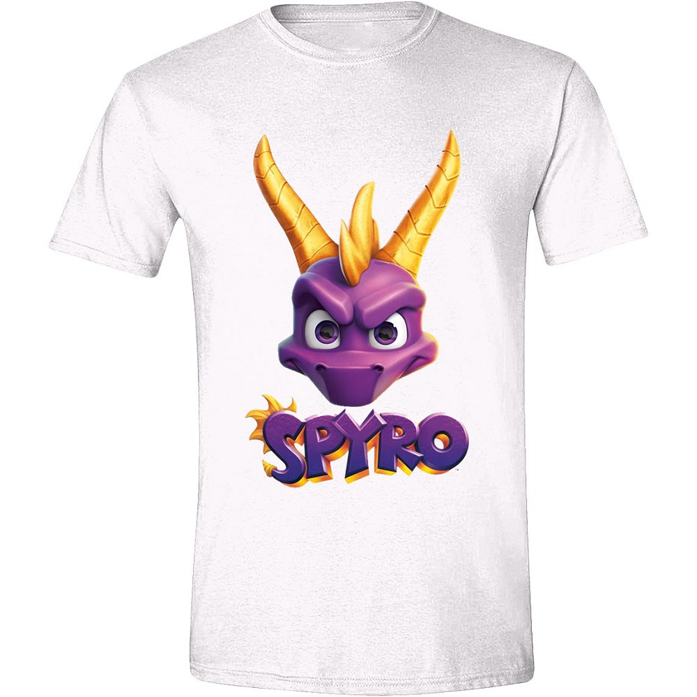 SPYRO - FACE LOGO white Extra Large T-shirt