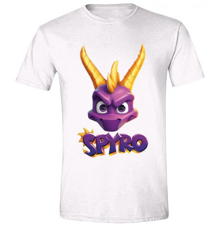 SPYRO - FACE LOGO white Large T-shirt