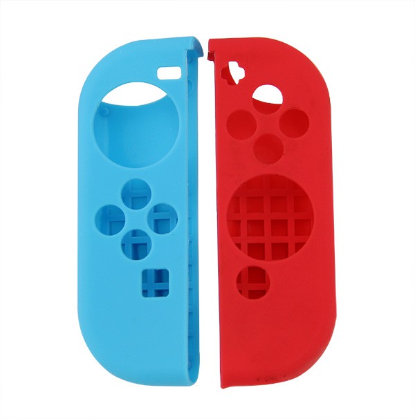 Nintendo Switch Joy Controller Silicon Case (red + blue)
