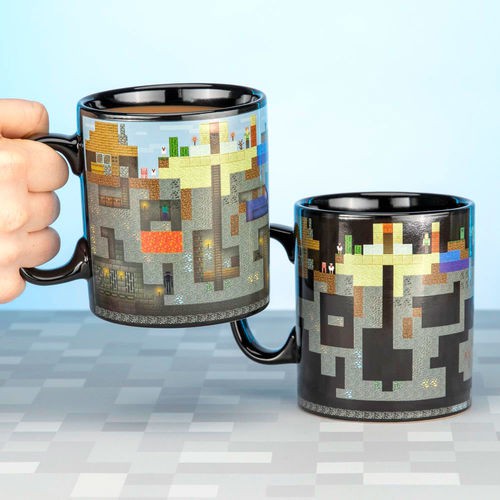 Minecraft XL heat change mug