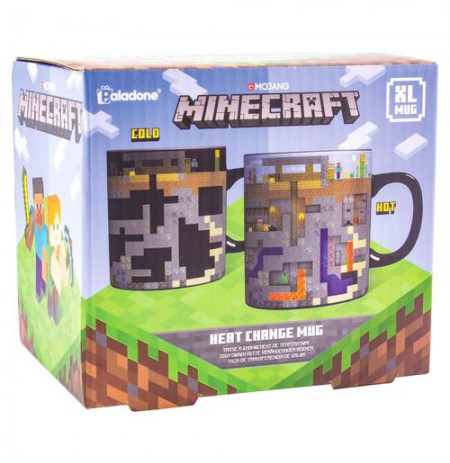 Minecraft XL puodelis | Reaguojantis į karštį 