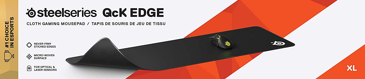 SteelSeries QcK Edge XLmouse pad | 900x300x2mm