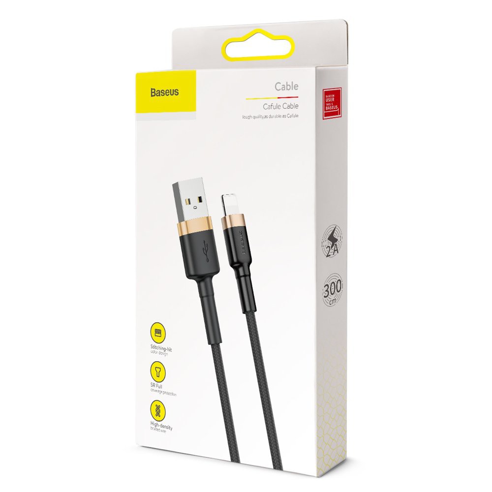 Baseus USB Iphone charging cable | 2A/3m