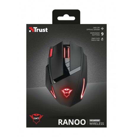 TRUST GXT 130 Ranoo Wireless Gaming Mouse | 2400 DPI