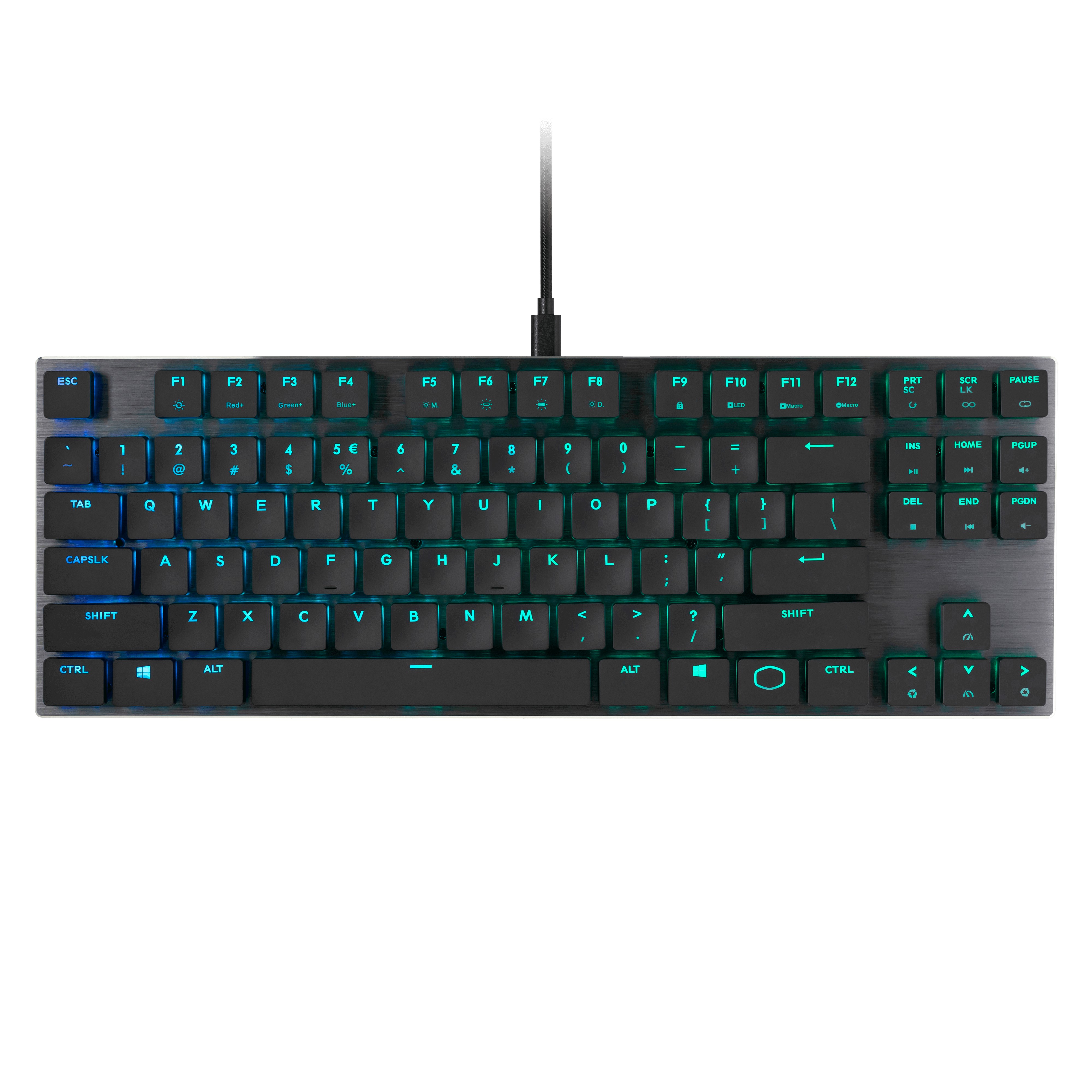 MECHANICAL GAMING KEYBOARD CM SK630 RGB BACKLIGHT CHERRY MX RED LOW PROFILE US LAYOUT