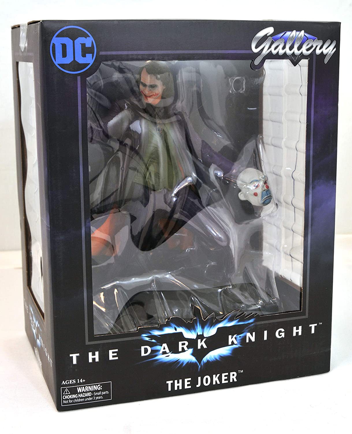 DC Gallery BATMAN DARK KNIGHT MOVIE JOKER Comic statue | 24 cm
