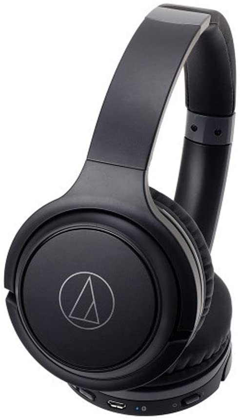 Audio Technica ATH-S200BT wireless headphones (Black) | Bluetooth