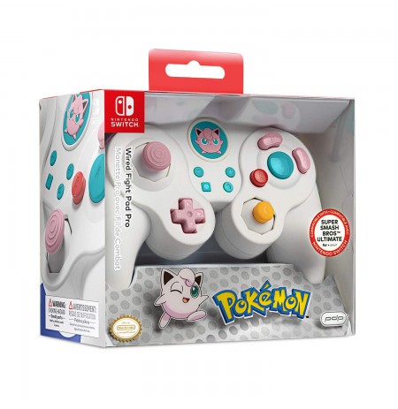 PDP wired Fight Pad Pro - Jiggly Puff Edition For Nintendo Switch