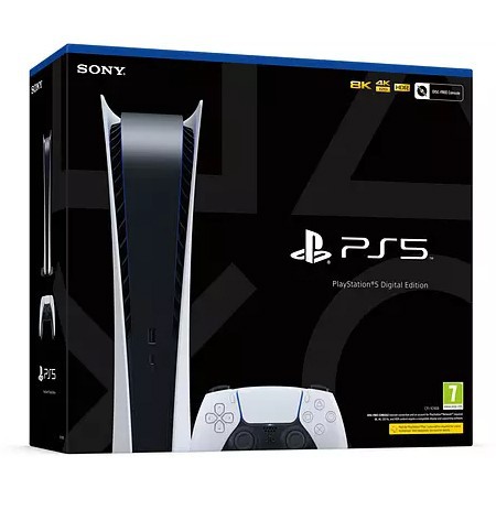 PlayStation 5 Digital Edition žaidimų konsolė 825GB (PS5)