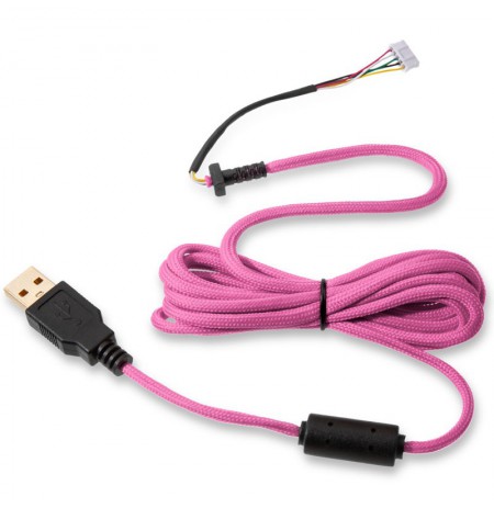 Glorious PC Gaming Race Ascended Cable V2 - MAJIN PINK