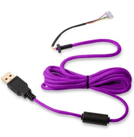 Glorious PC Gaming Race Ascended Cable V2 - PURPLE REIGN