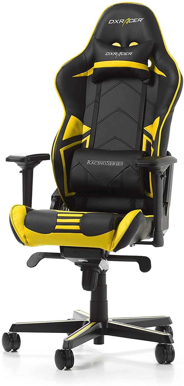 Buy DXRacer RACING PRO R131NY Yellow GAMING CHAIR