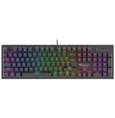 GENESIS THOR 300 RGB mechaninė klaviatūra US (Brown) 