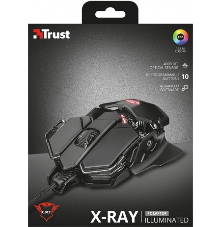 TRUST GXT 138 X-RAY Gaming Mouse | 4000 DPI