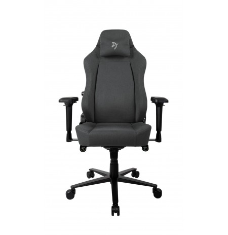 Arozzi PRIMO WOVEN FABRIC juodos/pilkos spalvos ergonominė kėdė 