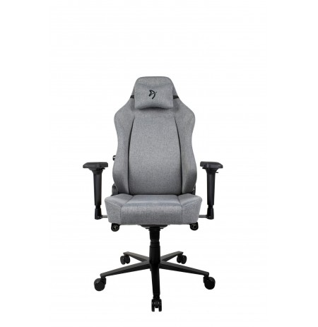 Arozzi PRIMO WOVEN FABRIC pilkos spalvos ergonominė kėdė