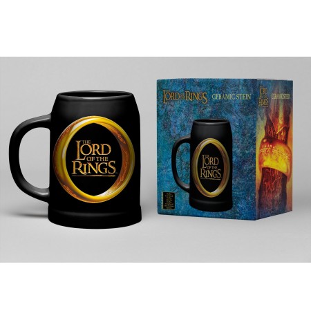 LORD OF THE RINGS One Ring Ceramic Stein 600ml