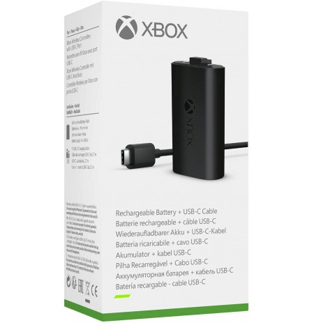 Microsoft Play and Charge baterijos ir įkrovimo laido rinkinys | USB-C