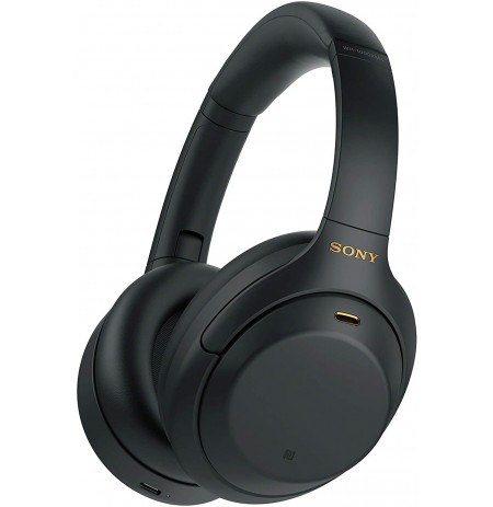 Sony WH-1000XM4 belaidės triukšmą slopinančios ausinės (juodos)