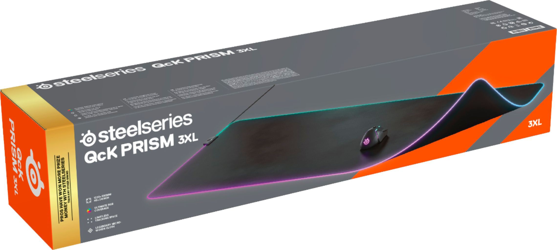 steelseries qck prism cloth 3xl mouse pad