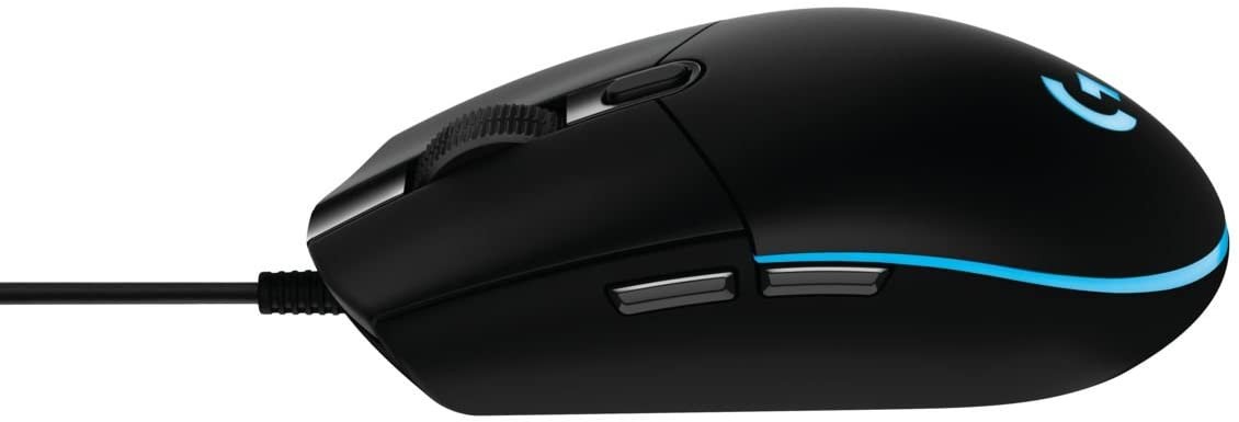 LOGITECH G203 Lightsync black wired mouse