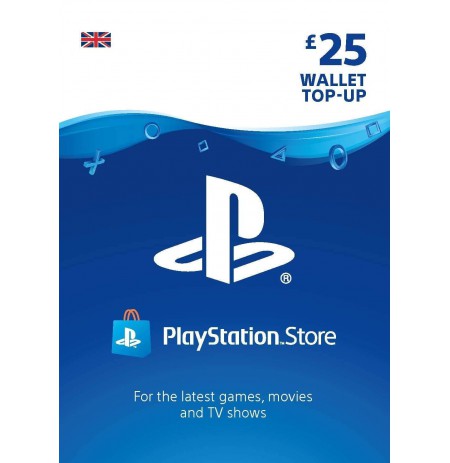 Playstation Network Card 25 GBP (Jungtinė karalystė) 