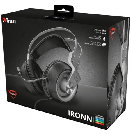 TRUST GXT 430 Ironn Headset | PS4/PS5, Xbox One/S, Xbox Series X/S, Nintendo Switch