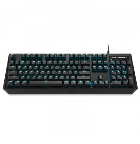 MOTOSPEED CK95 mechanical keyboard with Blue backlight (US, BLACK switch)