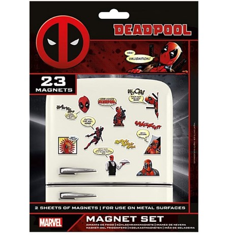 Deadpool (Comic) magnetukų rinkinys